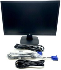 HP P22v G4 21.5" FHD LED 1920x1080 Anti-Glare Monitor - TESTED w/ CABLES 