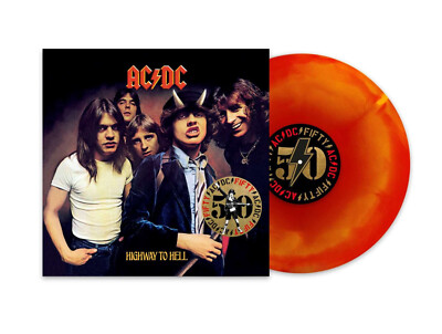AC/DC Highway To Hell - LP / Hellfire Vinyl + Insert (2024) 50th Anniversary