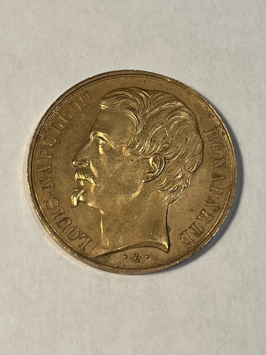 MÉDAILLE - NAPOLÉON III - RÉTABLISSEMENT DE L'EMPIRE - SUFFRAGE