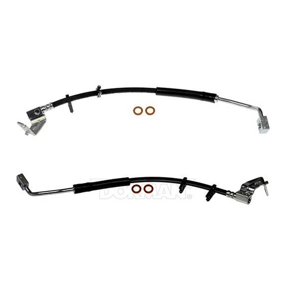 Manguera hidráulica de freno delantero Dorman 2 piezas para Ford F-150 Heritage 2004 Foto 2 de 4