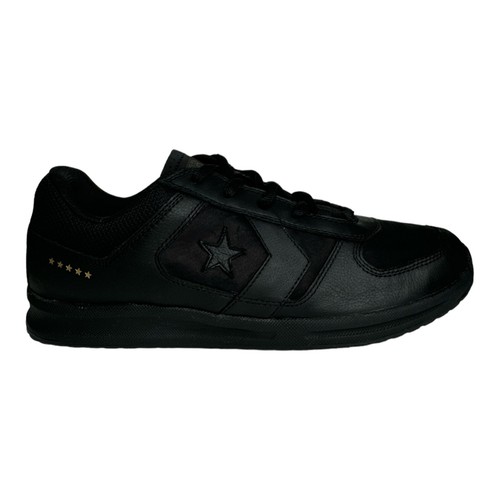 Converse Scramble OX Low Top Leather Sneakers | Black | M 10.5 | EU 44.5 - Picture 4 of 16