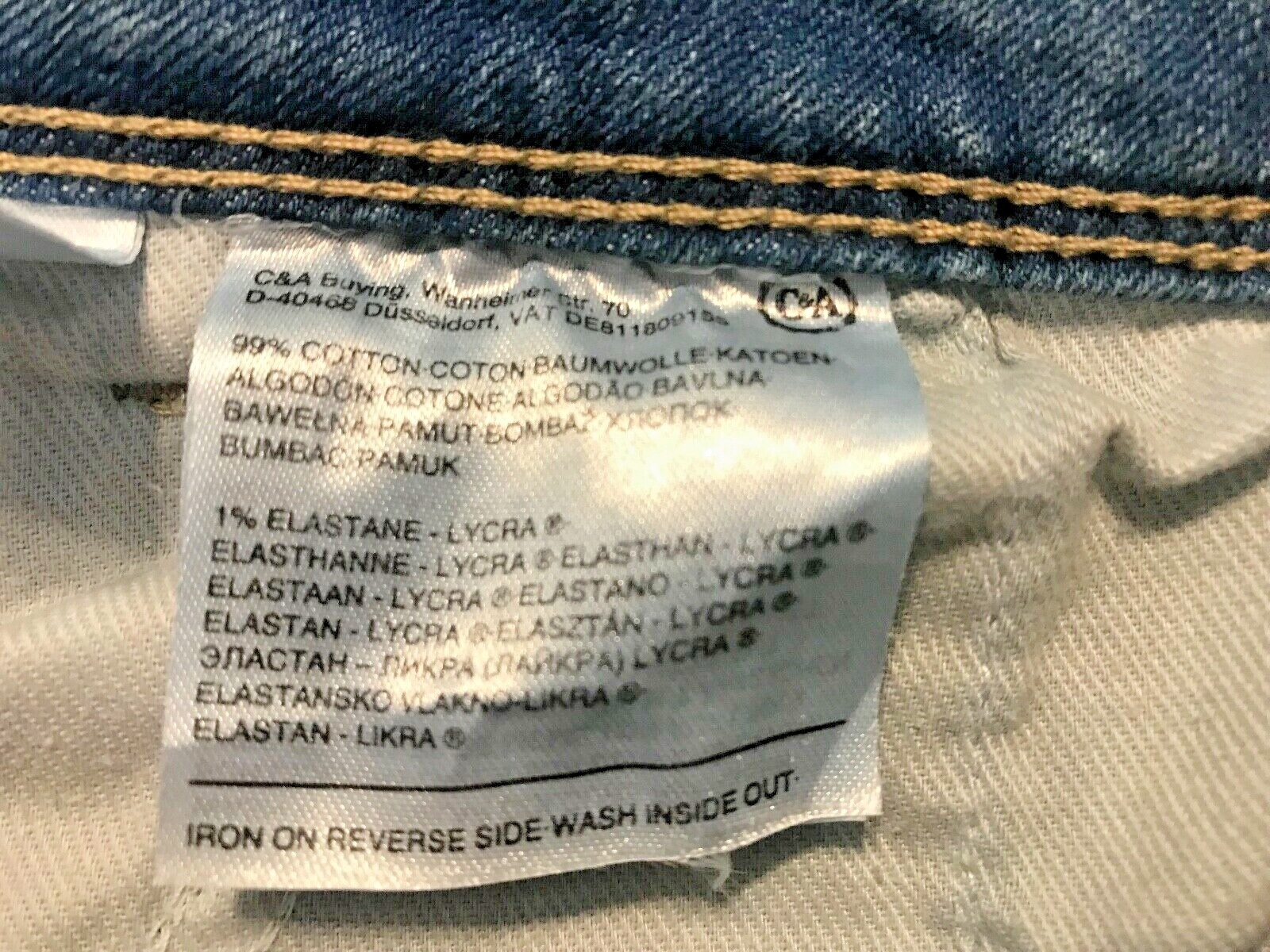 Купить C\u0026A Canda Straight Jeans Medium 