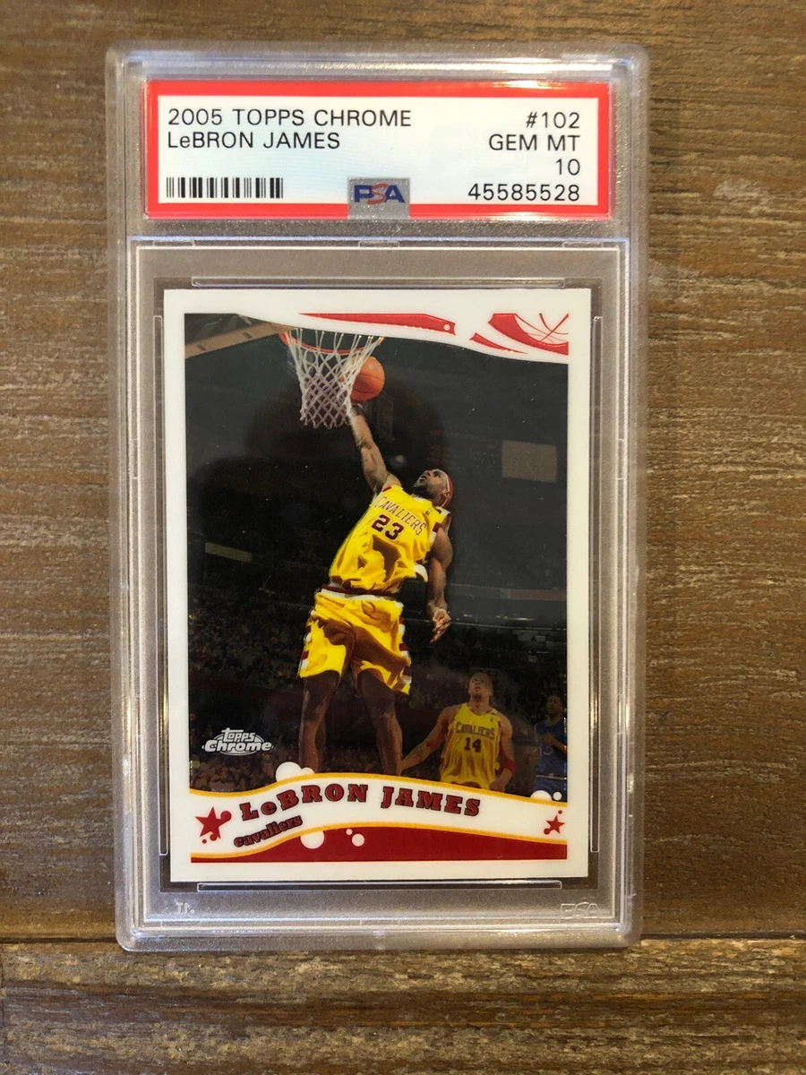 2005-06 Topps Chrome - LeBron James #102 for sale | eBay