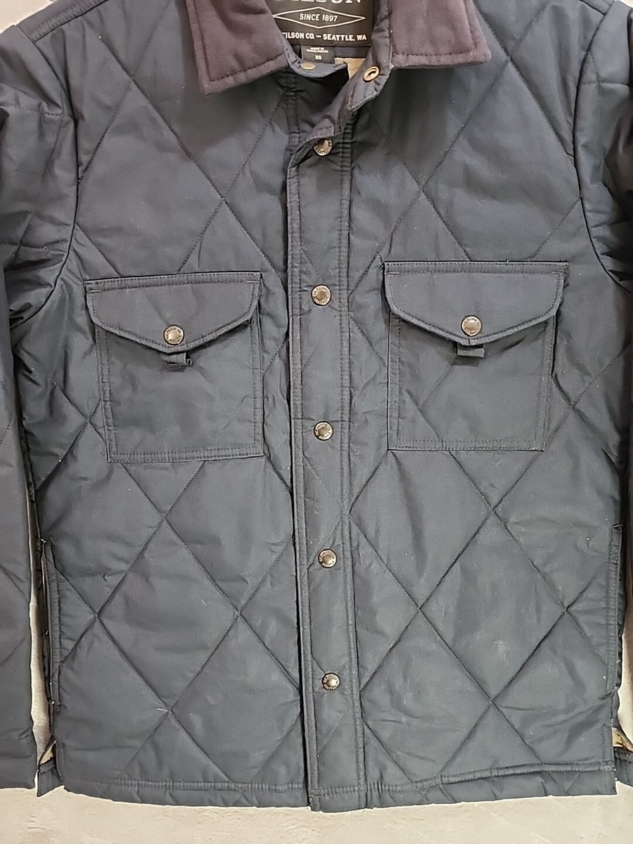 Filson Men's XS Hyder Quilt Jacket Shirt Blue NWOT | eBay Filson Men's XS Hyder Quilt Jacket Shirt Blue NWOT | eBay