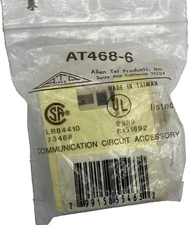 ALLEN TEL PRODUCTS AT468-6 MODULAR SURFACE JACK-6 CONDUCTOR AT4686