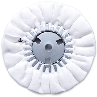 Airway Knife Buffing Wheels - 16-Ply - 8 Inch Diameter - 5/8 Inch Arbor Hole