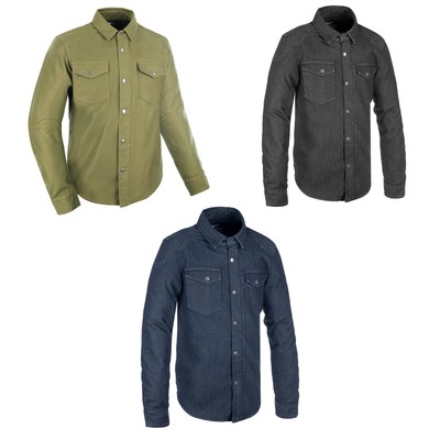 Oxford Original Approved CE AA Level 2 Armoured Riding Shirt Motorcycle Jacket
