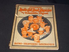 1928 NOVEMBER RADIO CALL BOOK & SCIENTIFIC DIGEST MAGAZINE FRONT COVER - E 6294