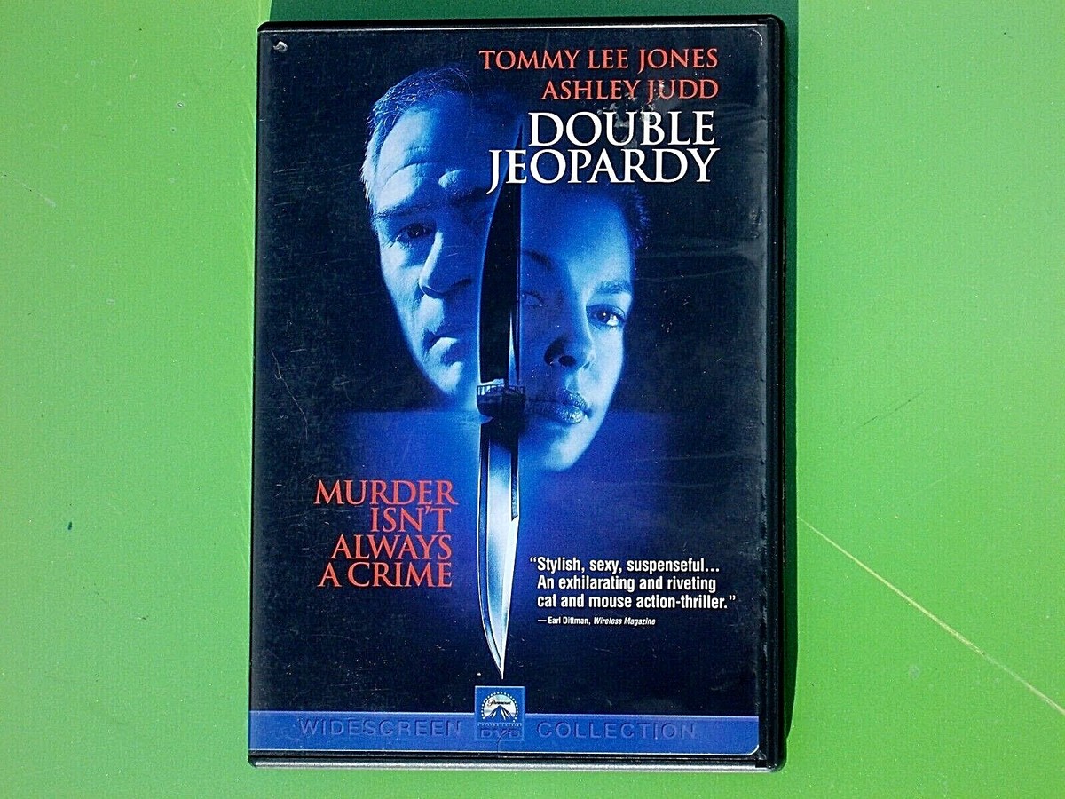 DOUBLE JEOPARDY (1999 PARAMOUNT DVD) TOMMY LEE JONES ASHLEY JUDD BRUCE  GREENWOOD
