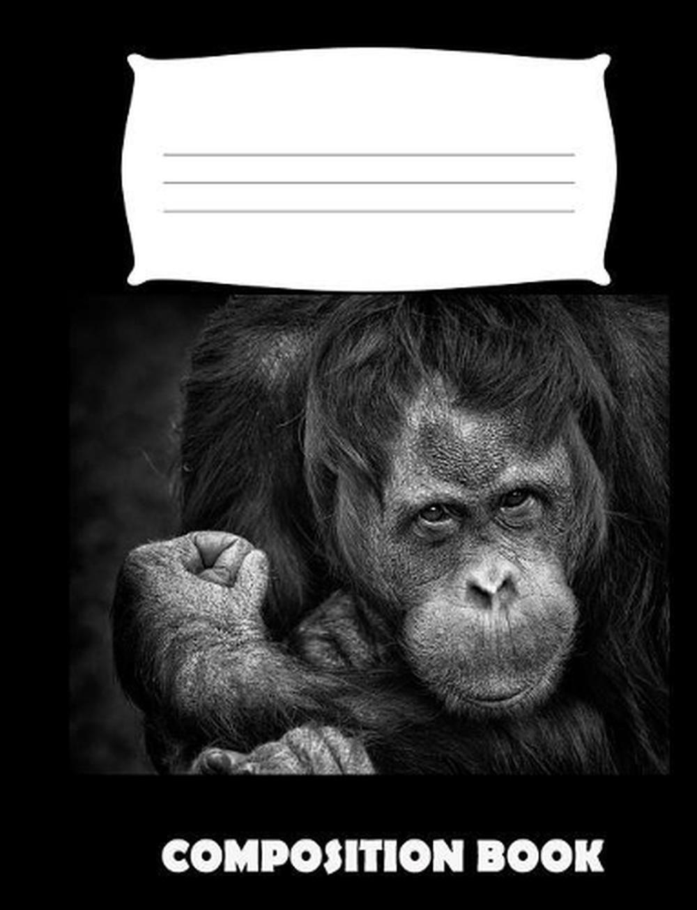 Composition Book Chimpanzee Composition Notebook Wide Ruled by