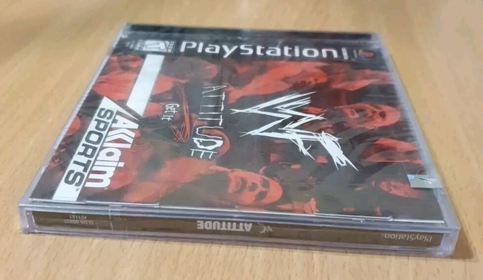 WWF Attitude, NTSC-U/C, PS1, BRAND NEW OFFICIAL SEALED!!! RARE - Image 4 of 4