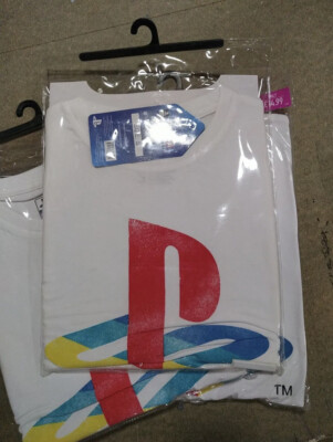 Official Sony Retro Logo T-Shirt Size S Player 1 Brand New Sealed