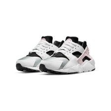 Nike Huarache Run GS 654275-115 White Pink Foam Grey Fog 5.5Y / Women's 7 US  