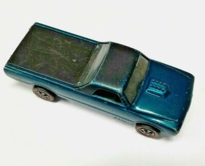 HOT WHEELS VINTAGE REDLINE 1968 CUSTOM FLEETSIDE UNRESTORED & ALL