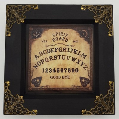 Ouija Board Decor Shadow Box Frame Gothic Wall Art Ebay