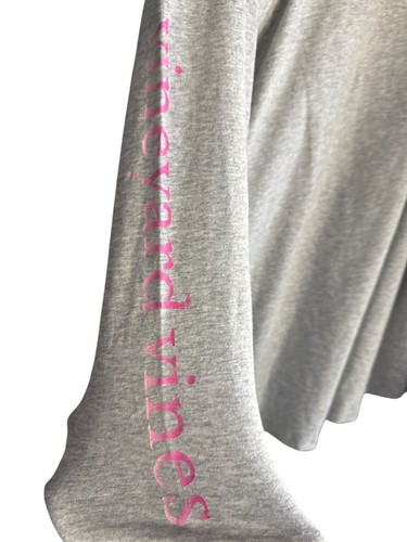 Vineyard Vines Womens Long Sleeve Whale Graphic T-Shirt Gray Size Large NWT - Picture 5 of 8