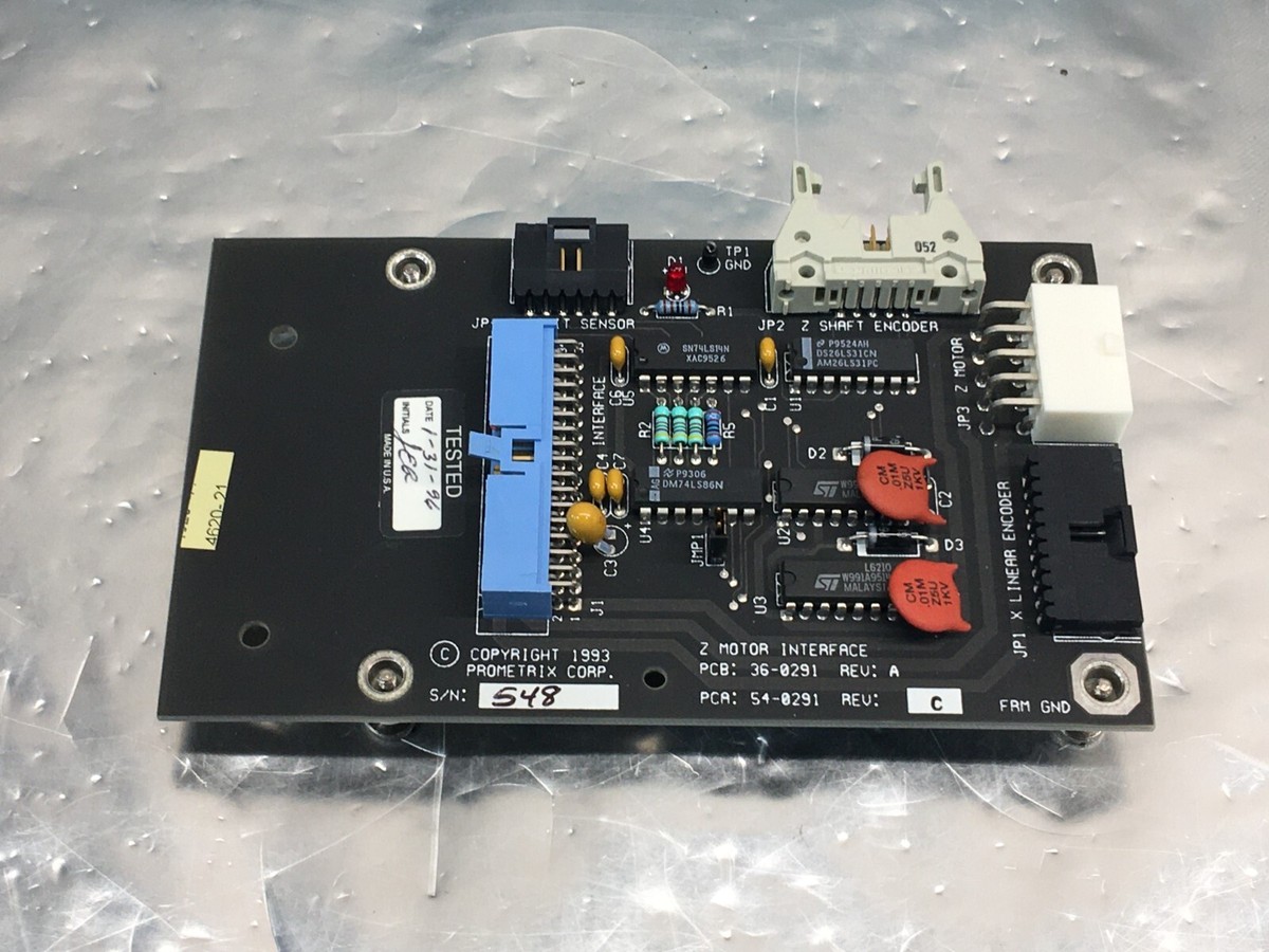 Prometrix 54-0291 Z Motor Interface, PCB, 36-0291, KLA Tencor