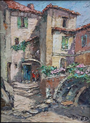 Prescher van Ed - Haus in der Provence - Gemälde, Kunstakademie Dresden