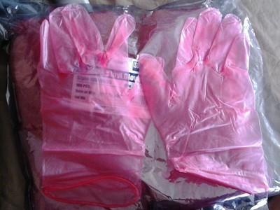 20 LOT 10 pairs pip technical anti-static xl vinyl gloves class