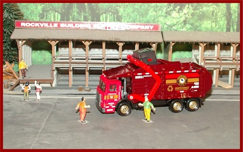(2021) Matchbox _ HO Scale _ Working Rigs _ GMC T8500 _ Garbage King XL ...
