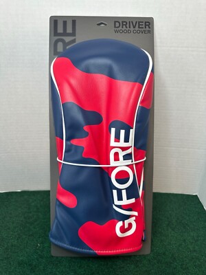 G/Fore G4 Driver Headcover Camo ‘Birdi’ Blue/Red . NEW | eBay