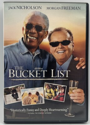 The Bucket List DVD Jack Nicholson & Morgan Freeman Great Condition 2008