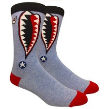 Men's Cool and Colorful Patterned Novelty Animal Crew Dress Socks, Multi-Packs