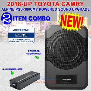 alpine sub and amp combo