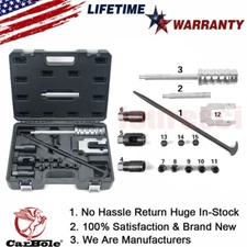 XC878 Diesel Engine Fuel Injector Puller Removal Tool Kit Extractor Slide Hammer