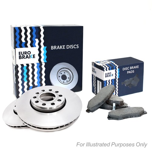Fits Renault Megane MK2 1.4 EuroBrake Front Vented Brake Disc & Pad Kit