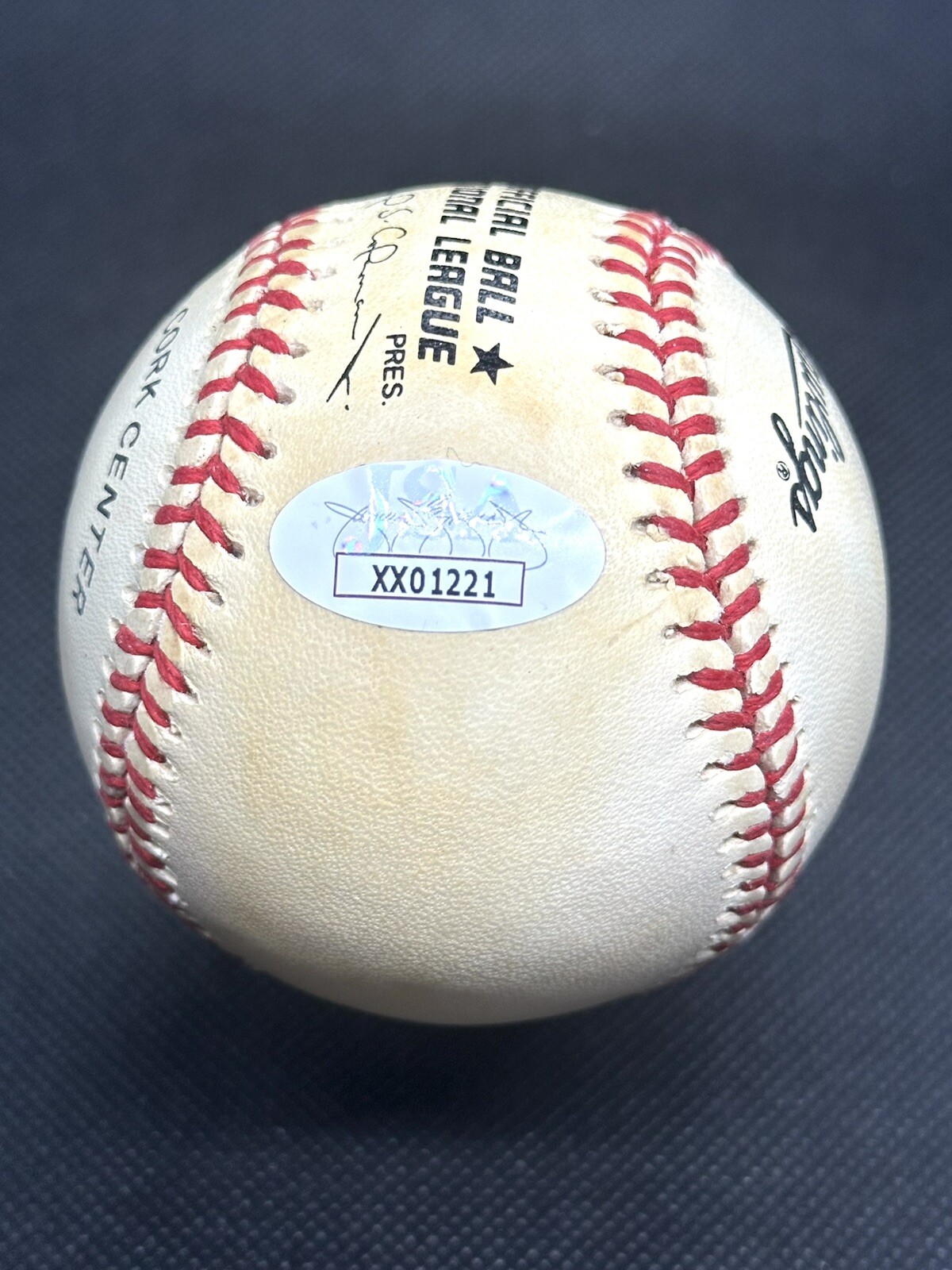 Willie Mays 660 HR Signed Baseball San Francisco Giants New York Mets JSA LOA - image 2