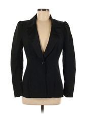 Michelle Mason Women Black Blazer 8