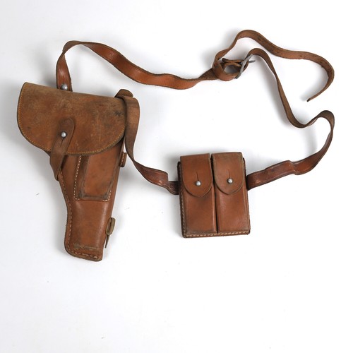 Original Chinese Type 54 Holster Real Leather TT-33 Makarov Pistol Case