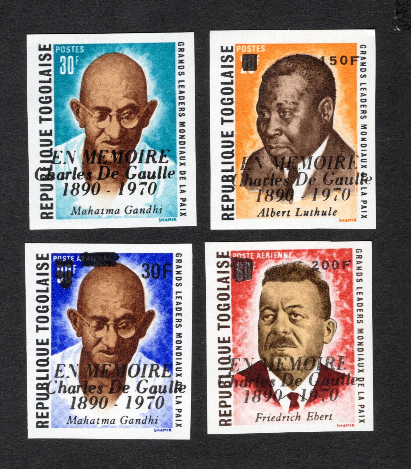 Togo 1971 stamps Mi#839B-842B START8%ONLY MNH CV=204$