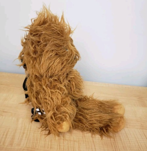 Star Wars Chewbacca 17" Inch Plush Childsize Backpack Chewy Zipper Pouch Wookie - Picture 3 of 17