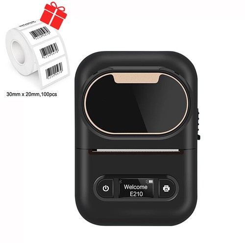 Mini Etikettiergerät Maschine Bluetooth Thermo Etikettendrucker Aufkleber Drucker E210 - Bild 13 von 21