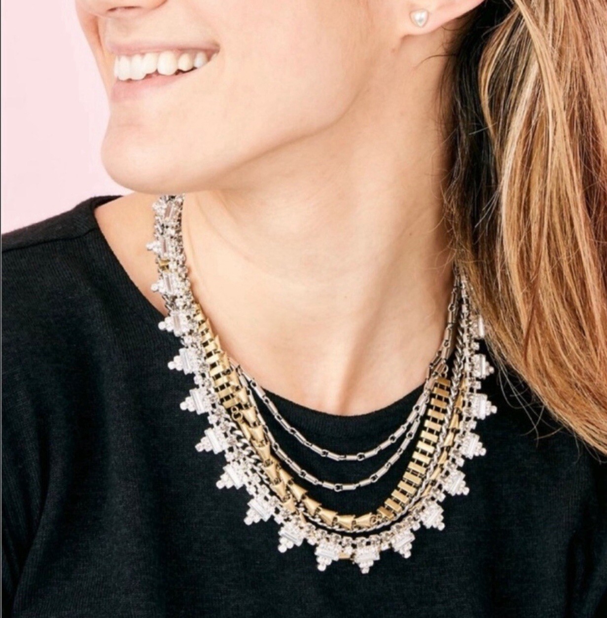 Stella & dot Statement Convertible Necklace. Wear… - image 1