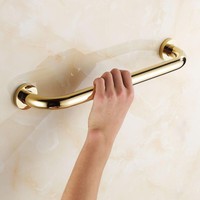 Hiendure Home Care 18 Inches Grab Bar Concealed Mounting Titanium Gold Finish Hiendure Home Care 18 Inches Grab Bar Concealed Mounting Titanium Gold Finish