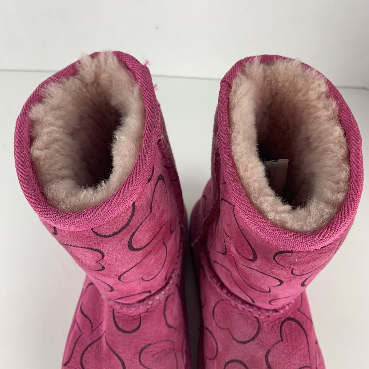 Costco Girls 12 Toddler Yourh Snow Winter Boot Pull On Sheepskin
