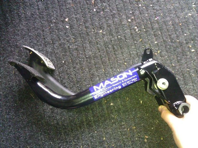 PEDAL EMBRAGUE MASON RACE PASO CORTO ACERO AMIGABLE PARA EL CONDUCTOR PARA BMW M3 E46 Z4 Foto 2 de 4