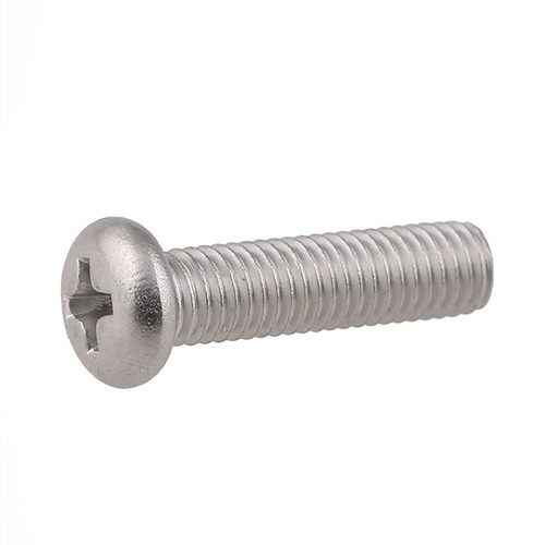 M3 M4 M5 Stainless Steel Pan Head Screws Phillips Machine Screw Pozi Drive Bolts - Picture 7 of 7