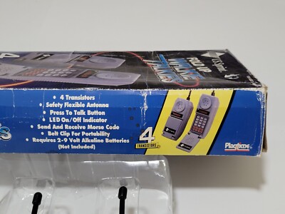 Vtg Sprint Fold Up Walkie Talkies 4 Transistors 1990