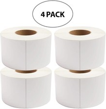 4000 Direct 4x6 Thermal Shipping Label 4 Rolls 1000 Labels Roll 3in Core 4" x 6"