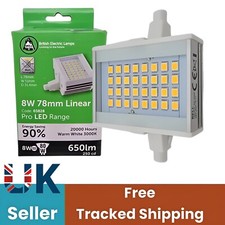 Image of Bell 8W 78mm R7s Linear Energy Saving Intensity LED bulb- Warm White 650lm