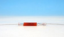 2x KVM 100 Mohm 5 100V Russian Military Glass Vacuum Resistor 100Mohm 100M ohm