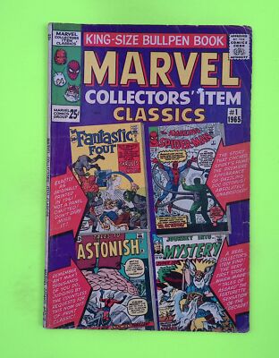 Marvel Collectors' Item Classics #1 1964 Marvel Comics Low Grade J15-36