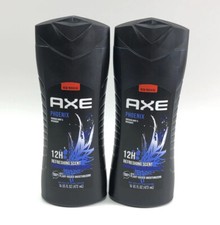 Axe Body Wash Phoenix Crushed Mint  Rosemary Scent 16 FL OZ 12Hr Lot of 2 Pack