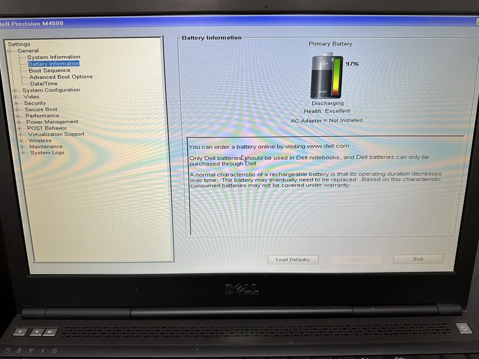 Dell Laptop Precision M4800 15.6" Radeon R9 M200X i7-4600M 8GB RAM 256GB READ - Image 4 of 4