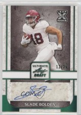 2022 Leaf Ultimate Draft Emerald Spectrum 12/25 Slade Bolden #BA-SB1 Auto 0w8