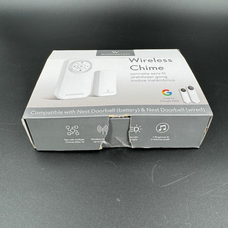 Wasserstein Wireless Chime Google Nest Doorbell Wired Batter